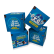 Cubo Promocional Papel Duplex - 20cm (3 Unidades)