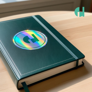 Adesivo em Vinil Holográfico Vinil (PVC) autoadesivo Tamanho Personalizado 4x0 - Frente Colorida  Corte Redondo, Quadrado ou Especial 