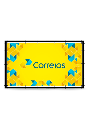 Painel em Lona - ARTE E ENTREGA GRÁTIS Lona 440g Super Resistente fazemos qualquer tamanho Todo Colorido  Reforço e ilhós em Volta 