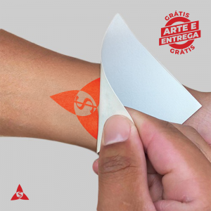 Tatuagem Temporária Personalizada papel para tatuagem imprimível 180g Vários Tamanhos todo colorido   